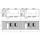 40ft Container House 2 Bedrooms 2 Bathrooms Prefab Tiny Home Portable Living