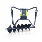 Open Box-ryobi 40v Hp Brushless Earth Auger Kit-8 In Bit   4ah Battery   Charger