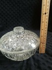 Covered Candy Dish  Powder Jar With Lid