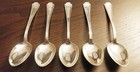 Set Of 5 Antique Sterling Silver 925 M Js Mcdonald Tea Spoons 5-3 4  125g Mono E
