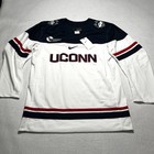 Uconn Huskies Nike Hockey Team Jersey Ct Size Medium Long Sleeve New