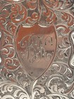 Antique Solid Silver Visiting Calling Card Case 1922 Excellent 