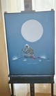 Vintage Native American Artist E  Joshua Jr Original Signed   Dated Painting 