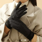 Winter Cashmere Gloves For Women Warm Touch Screen Gloves Cold Protection Full F