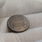 186  Us 2 Cent Piece Cull date Scratch