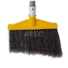 Rubbermaid Fg638500gray 10-1 2  Wide Angled Broom With Polypropylene Bristles