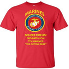 1st Battalion  8th Marines  Beirut Batt  shirt W emblem usmc Officially Licensed