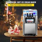 Vevor 1200w Commercial Ice Cream Machines Countertop Soft Serve Maker Tool 18l h