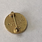 Vintage Seventh Day Adventist Missionary Volunteer Mv Red Enamel Brooch Pin r2 