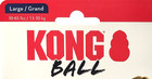 Kong Extreme Ball With Rope Large Durable Tug Fetch   Chew Dog Toy