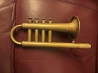 Rare Pierre Delinot Toy French Made Brass Saxaphone Harmonica
