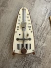 Vintage Wittner Taktell Metronome With Box   Instructions Brown Bin11