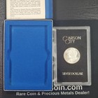  gsa Hoard  1885-cc Morgan Silver Dollar In Carson City Holder - Mirror Like