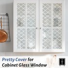 Window Privacy Film Decorative Frosted Static Glass Cling Stained Sticker Cover