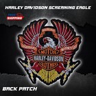 Harley - Davidson Eagle Large Patch - Motorcycle Jacket Embroidered Patch
