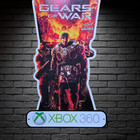 Gears Of War Xbox 360 Metal Sign Display Man Cave Bar  Game Room Wall Decor 16  