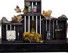 Vintage Stained Rustic Wooden Crates     Set Of 4 Storage Boxes For Home   Decor