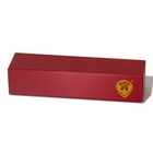 3 Coin Shield 9  Single Row Red Storage Box Flips Holder Boxes Premium 2x2x9
