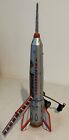 Vintage Lemez Tin Friction Toy Space Rocket Holdraketa  Hungarian