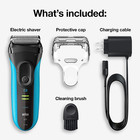 Electric Series 3 Razor With Precision Trimmer  Rechargeable  Wet   Dry Foil