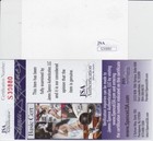 John Mccain Signed Official Senate Business Card W  Jsa Coa  s30880 Pow M i a 
