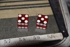 Vintage Pair Stardust Las Vegas Casino Red Color