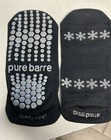 2 Pairs New Pure Barre Tavi Grip Yoga Socks Size S