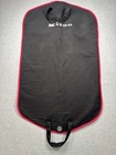 Kiton Napoli Black red Fabric Garment Bag Suit Jacket Blazer Trousers Italy
