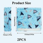 2-pack Car Seat Strap Covers  Infant Seatbelt Covers  Velvety Soft Double-sid   