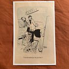 Vintage Original Risque Naughty Comic Illustration Prints