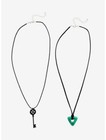 Coraline Key   Seeing Stone Necklace Set - 2 Pack