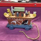 Vintage Heritage Toys   Collectibles Noah s Ark Wooden Pull Toy Music Box