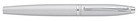 Calais Refillable Fountain Pen  Medium Point  Black Ink  Satin Chrome Gift Box