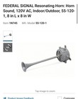 Horn Resonating 105dba 120vac Swivelmfg Item Number 55-120-1