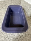 Fiestaware Lavender Bread 10 3 4 Inch X 5 3 4 Inch Loaf Pan Baker 1 4 Quarts