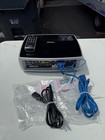 Infocus In2124a Dlp Portable Projector   Hdmi Vga Usb   Remote   Cables Included