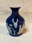 Wedgwood Cobalt Blue Dipped Jasperware Portland Vase