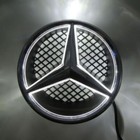 Front Grill Grille W led Emblem For Mercedes Benz W204 2008-2014 C250 C300 C350