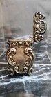 Ornate Sterling Silver Vesta  Match Safe 1890s
