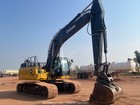 2024 John Deere 300p Excavator Crawler Trackhoe Cab Ac Aux Hyd Qc Bucket Bidadoo