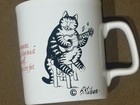 Kliban Cat Mug Guitar Playing Singing Cat Kiln Craft    love To Eat Them Mousies   