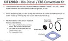 Fill-rite Kit120bd Bio-diesel e85 Pump Conversion Kit For Fr   Sd Series Pumps