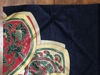 V0252 Vintage Japanese Furoshiki Wrapping Cloth Musubi Cotton Tapestry With Box