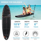 Inflatable Paddle Board  Stand Up Paddleboard With Sup Camera Seat  Wide Stan