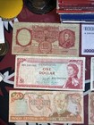 1919 - 2012 Central   South America Paper Banknotes Lot Of 15 From 15 Countries