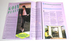 Vintage Michael Jaclson Uk Special Edition Fold Out Poster Magazine King Of Pop