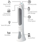 Honeywell - Quietset 5-speed Oscillating Tower Fan White Hyf260w - White