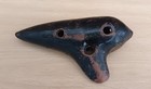 Antique Pottery Heinrich Fiehn Clay Ocarina Poss  1870s
