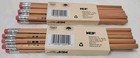 24 Nos Vintage Sanford American Natural Wood Pencils No 2 Unlacquered Usa 1998