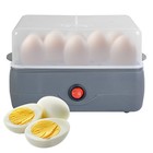 Rapid Egg Cooker Electric 8 Eggs Capacity  Soft  Medium  Hard Boiled  Poacher